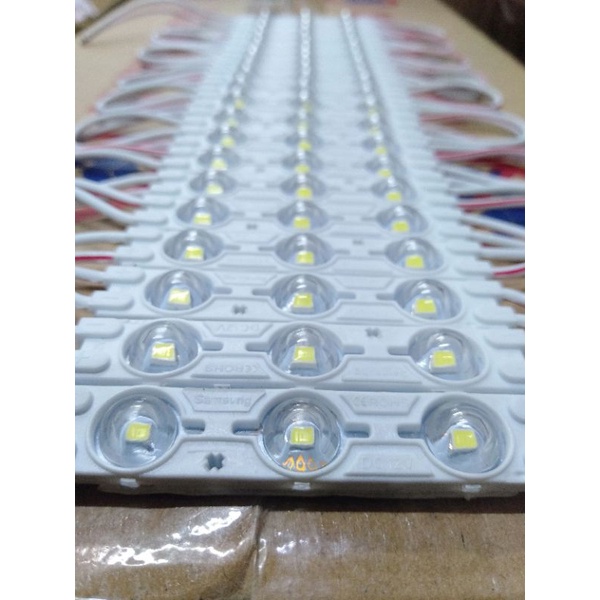 Samsung LED lensa transparan warna putih 1.5W DC 12V