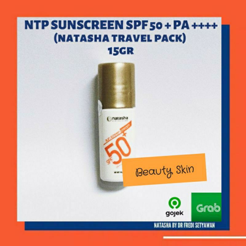 Jual [COD] MINI SUNBLOCK / NTP SUNSCREEN CREAM SPF 50+/NATASHA TRAVEL ...