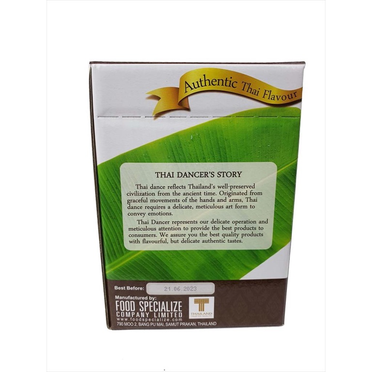 Jual GREEN CURRY THAI DANCER 50 GR KARI HIJAU PASTE KHAS THAILAND HALAL ...