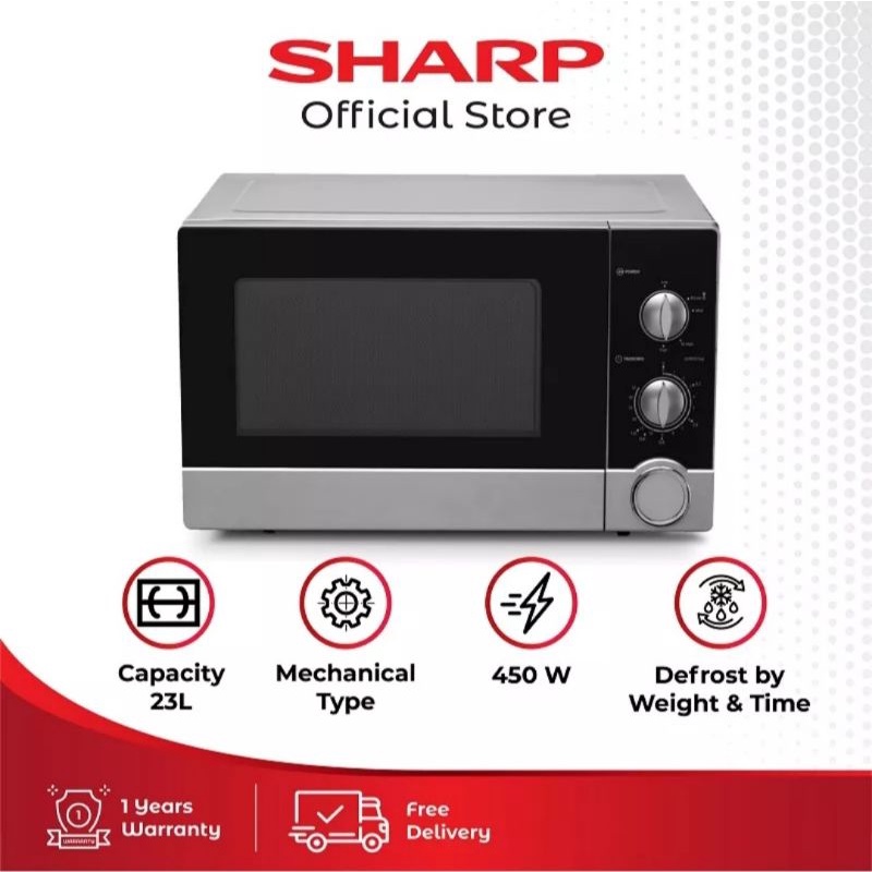 Jual Sharp Microwave Oven 23L R21D0(S)IN Shopee Indonesia