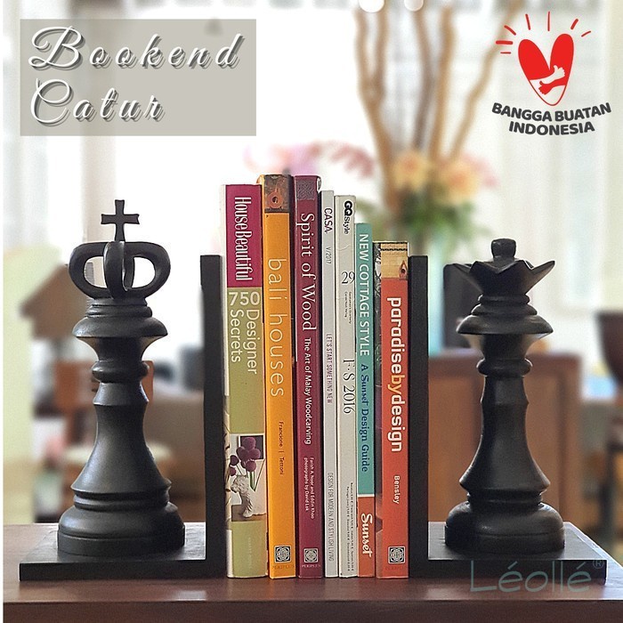 Jual Peyangga Buku Bookend Catur Dekorasi Meja Kerja Ruangan Kerja Shopee Indonesia