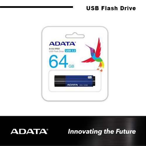 Jual ADATA S102 Pro Advanced USB 3.2 Flash Drive 64GB | Shopee Indonesia