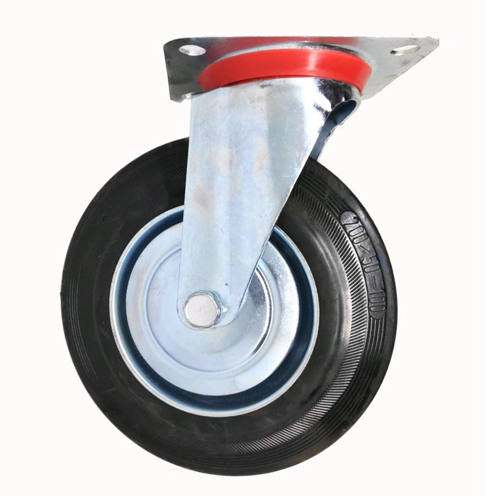 Jual Xander Roda 8 Inch Hidup Karet Trolley | Shopee Indonesia