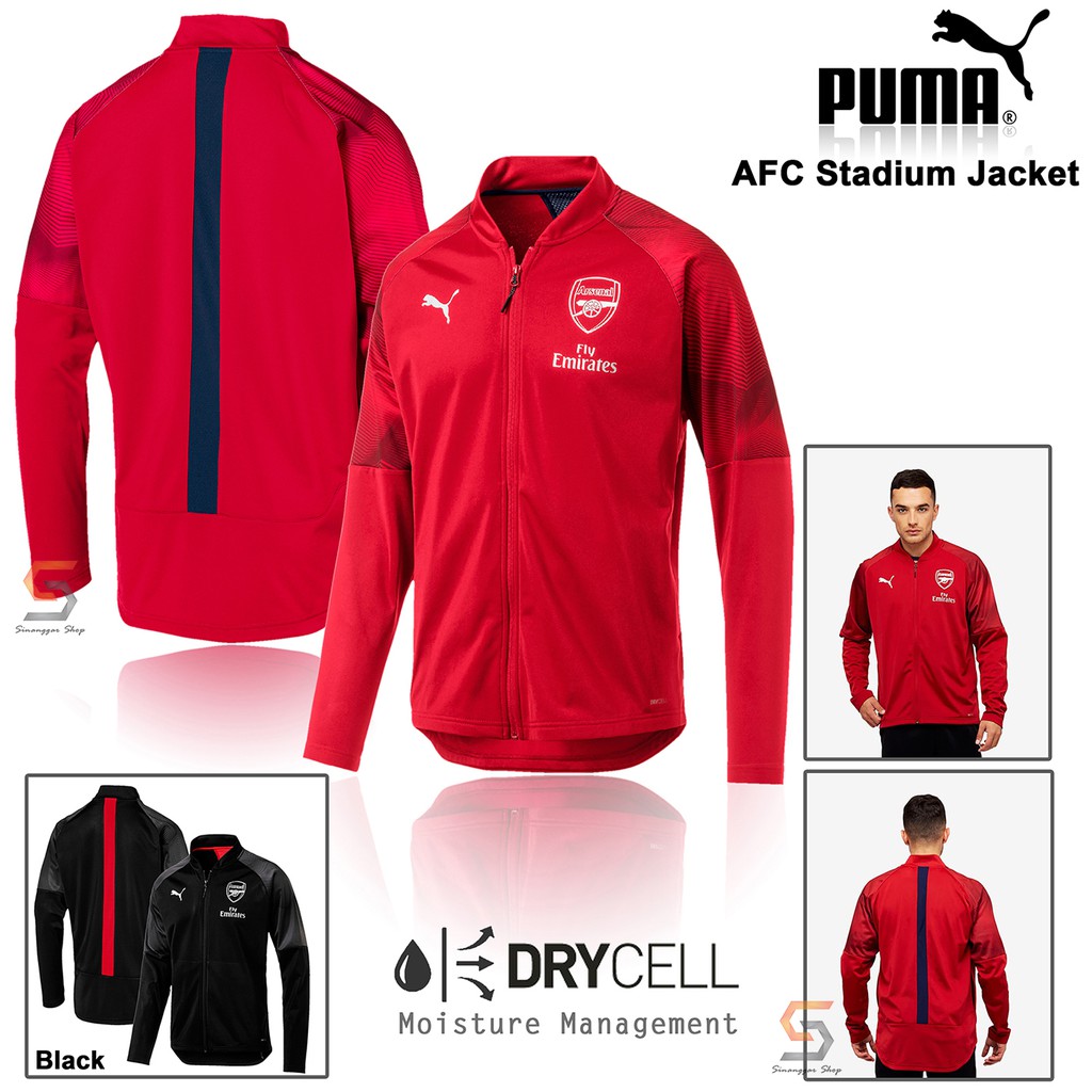 Jual Puma Original Jacket Cuci Gudang Stadium Jacket Arsenal Jaket Puma Dry Cell Puma