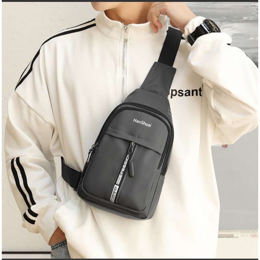 Jual Tas Selempang Pria Wanita Tas Sling bag Bahu Shopee Indonesia
