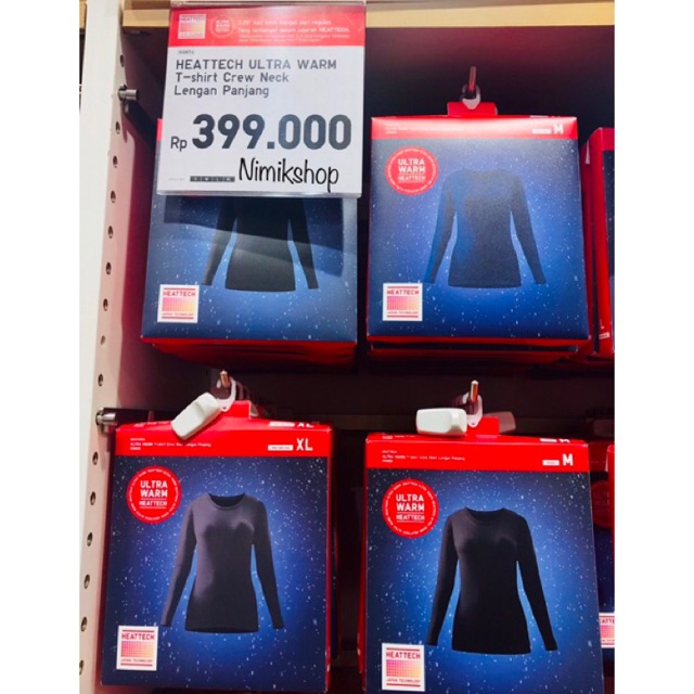 Uniqlo heattech ultra warm sale