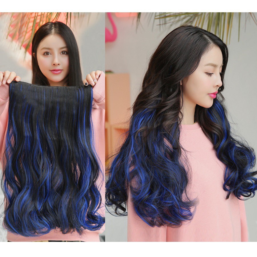 Jual HAIR CLIP RAMBUT PALSU WANITA HAIRCLIP RAMBUT SAMBUNG BIG LAYER ...