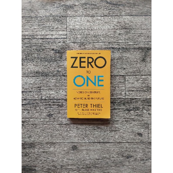 Jual Zero to One - Peter Thiel (English) | Shopee Indonesia