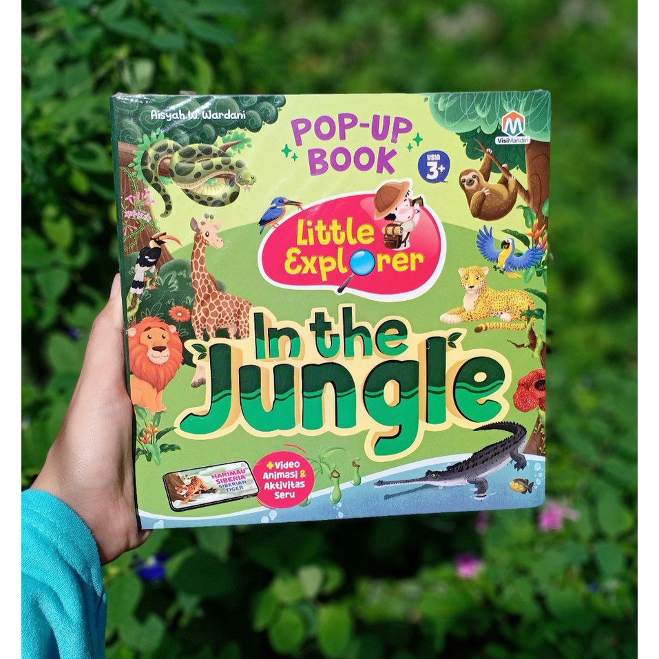 Jual Pop Up Book Little Explore In The Jungle Ziyad | Shopee Indonesia