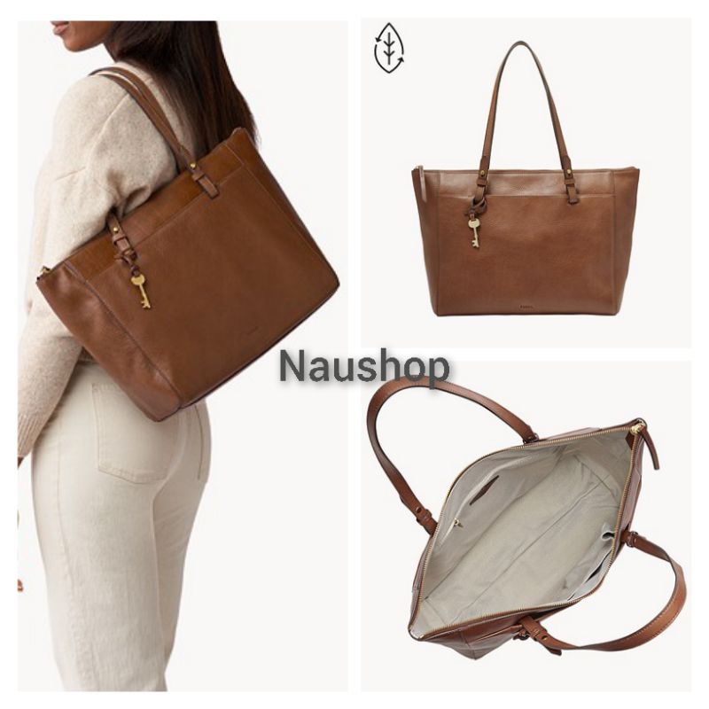 Tas fossil original rachel tote brown