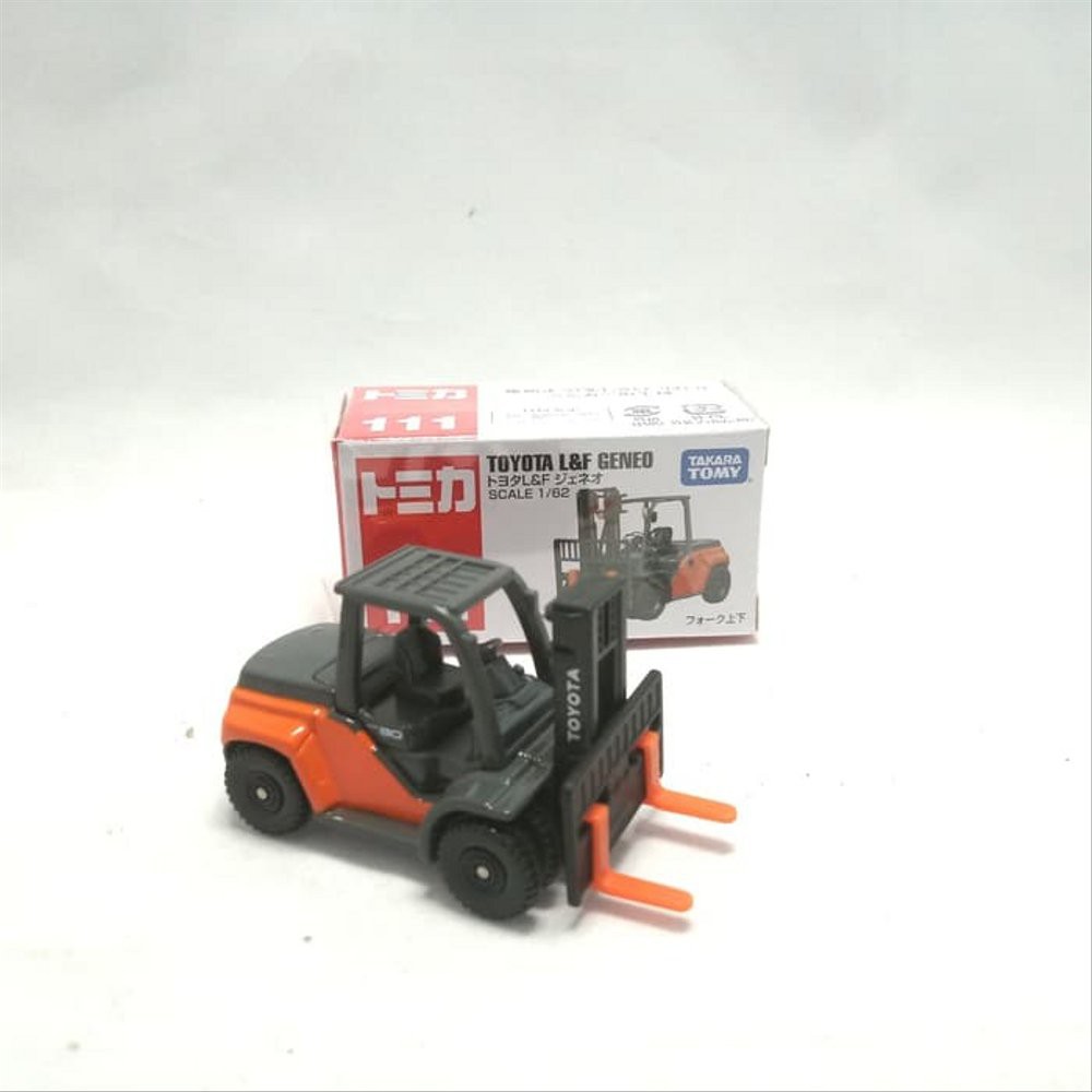 Takara Tomy Tomica #111 TOYOTA L&F GENEO 1/62 pressofuso nuovo JP