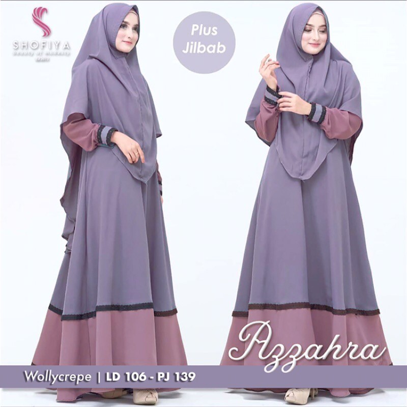 Jual Azzahra Syari Ori Shofiya Shopee Indonesia