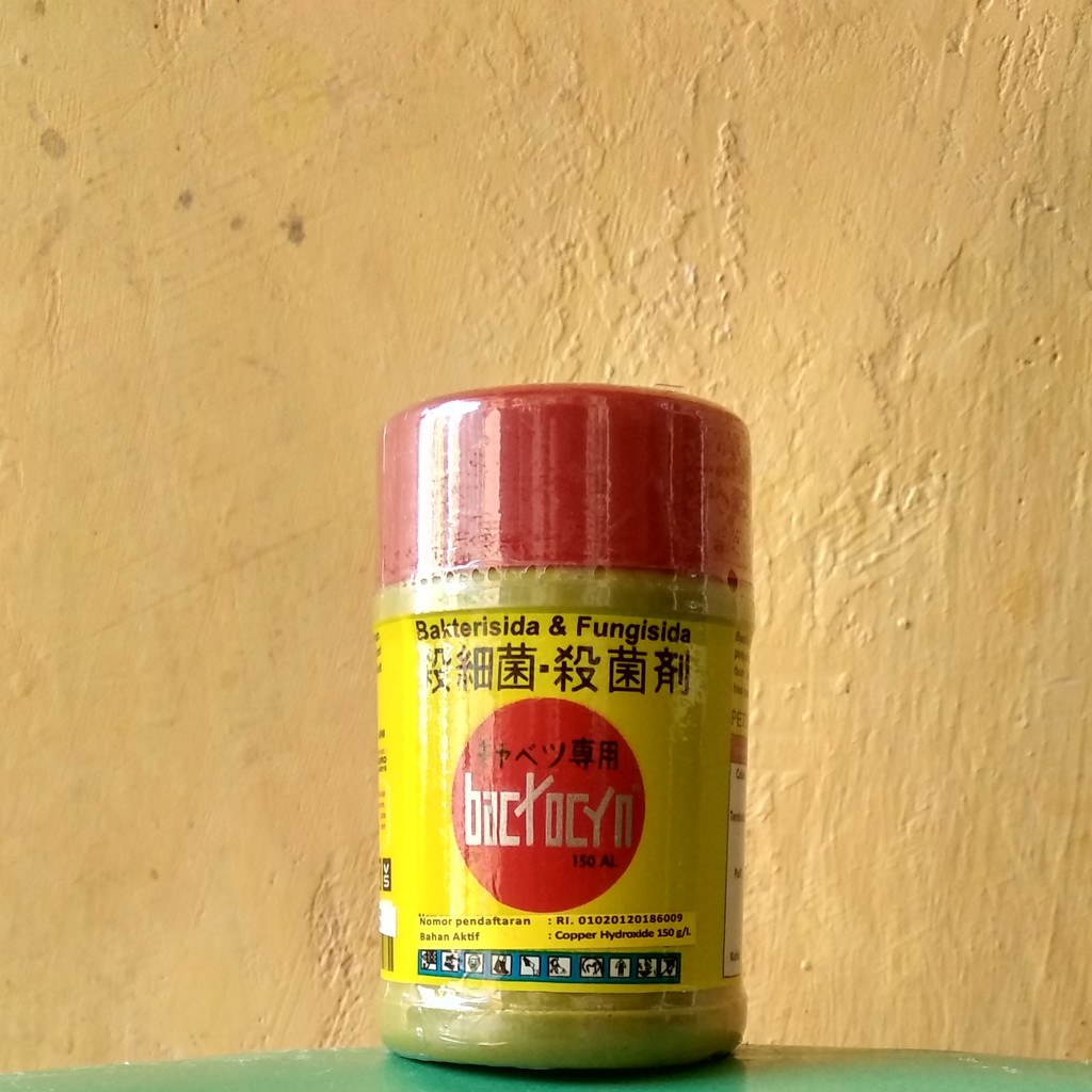 Jual bakterisida & fungisida bactocyn 150AL Kemasan : 100ml | Shopee ...