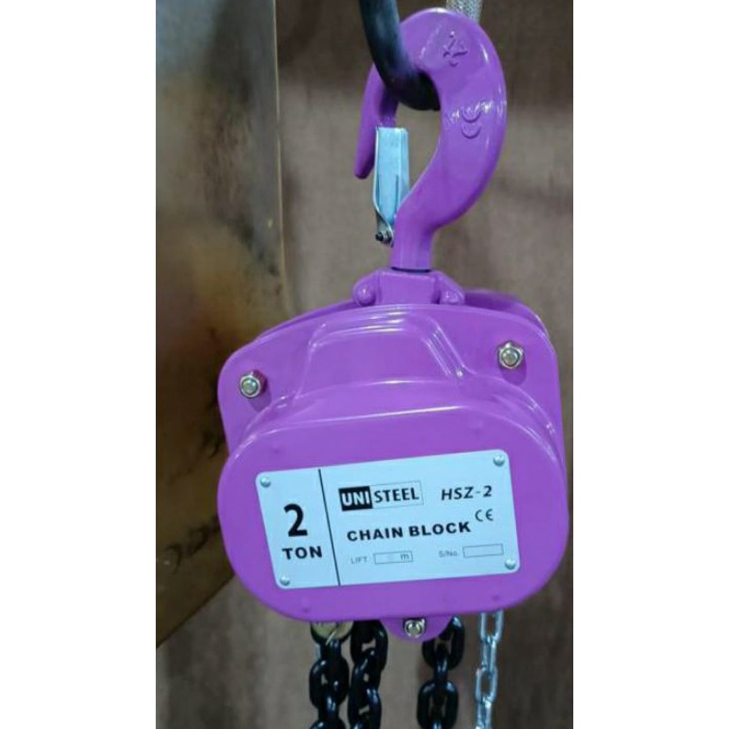 Jual Chain Block / Takel / Katrol 2 Ton× 10 Mtr UNISTEEL | Shopee Indonesia