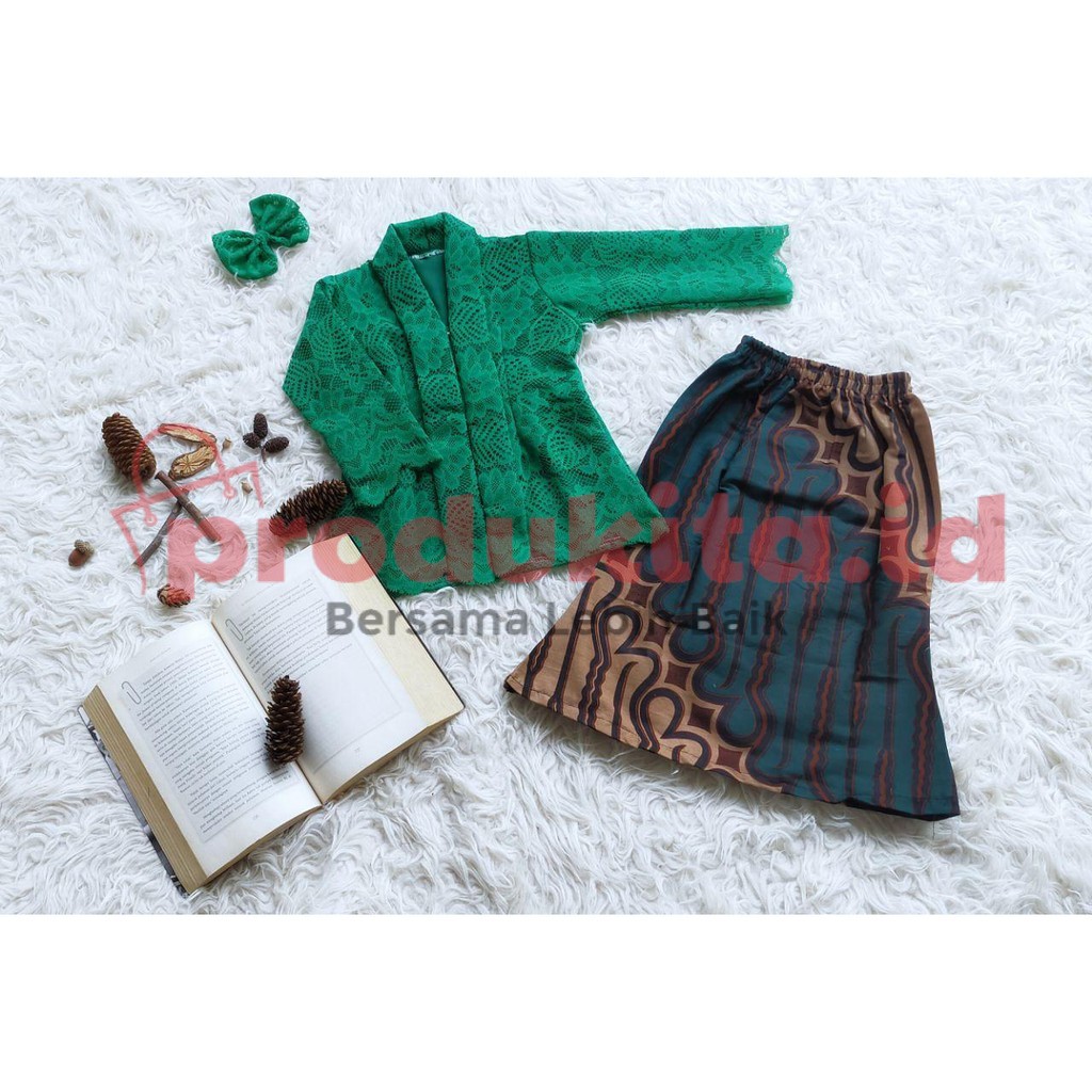 Jual KEBAYA MELAYU WARNA HIJAU BOTOL | Shopee Indonesia
