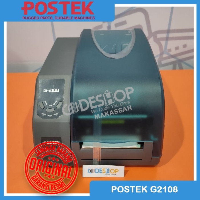 Jual PRINTER LABEL BARCODE POSTEK G2108 HARGA TERBAIK | Shopee Indonesia