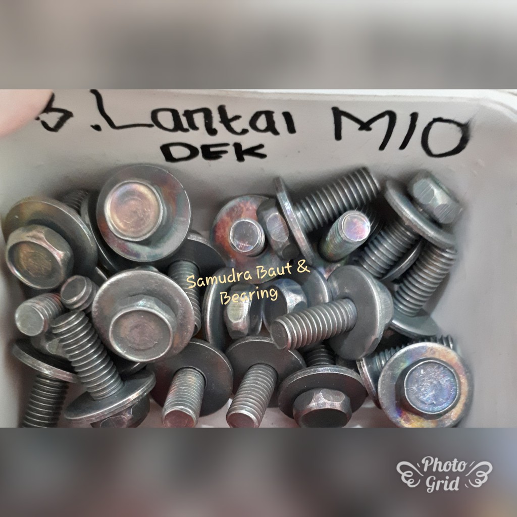 Jual Baut Dek / Lantai Mio MINIMAL ORDER 20PCSBIJI .... BOLEH CAMPUR ...