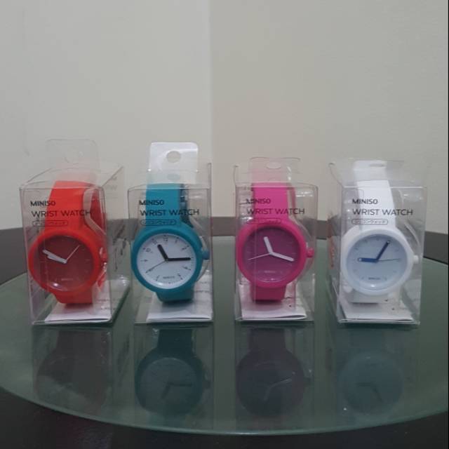 Jual Miniso Wrist Watch Jam Tangan Silicone Trendy Shopee Indonesia