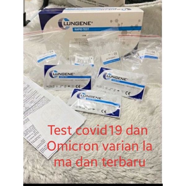 Jual Antigen Lungene SALIVA/AIR LIUR,Swab,Rapid Test 1set | Shopee ...