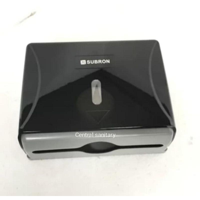 Jual tempat tissue hitam black tisue kotak lembaran tisu dapur toilet ...
