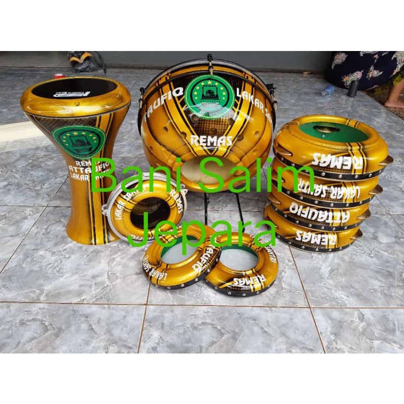 Jual Hadroh Motif Fullset Free Tambah Nama Dan Lambang Group | Shopee
