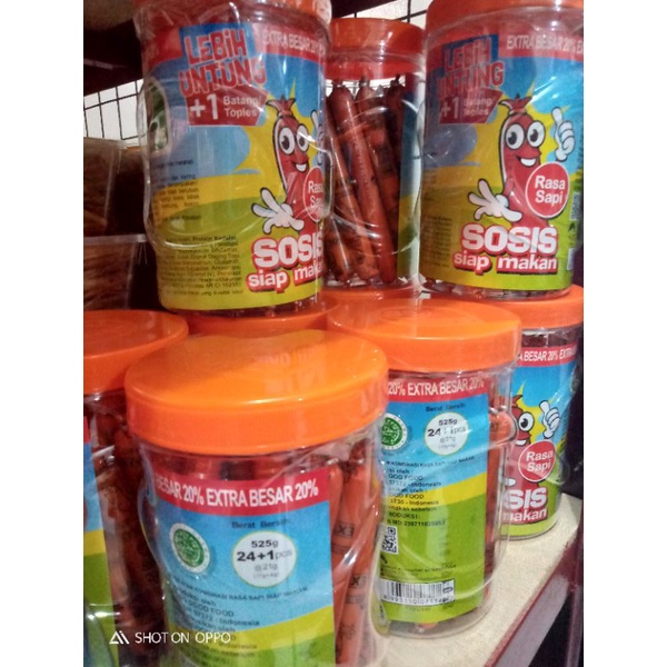 Jual Sosis So Nice Siap Makan Kemasan Toples Shopee Indonesia