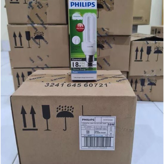 Jual Lampu Philips Essential 18 Watt Putih 1dus Isi 12 Pcs Shopee