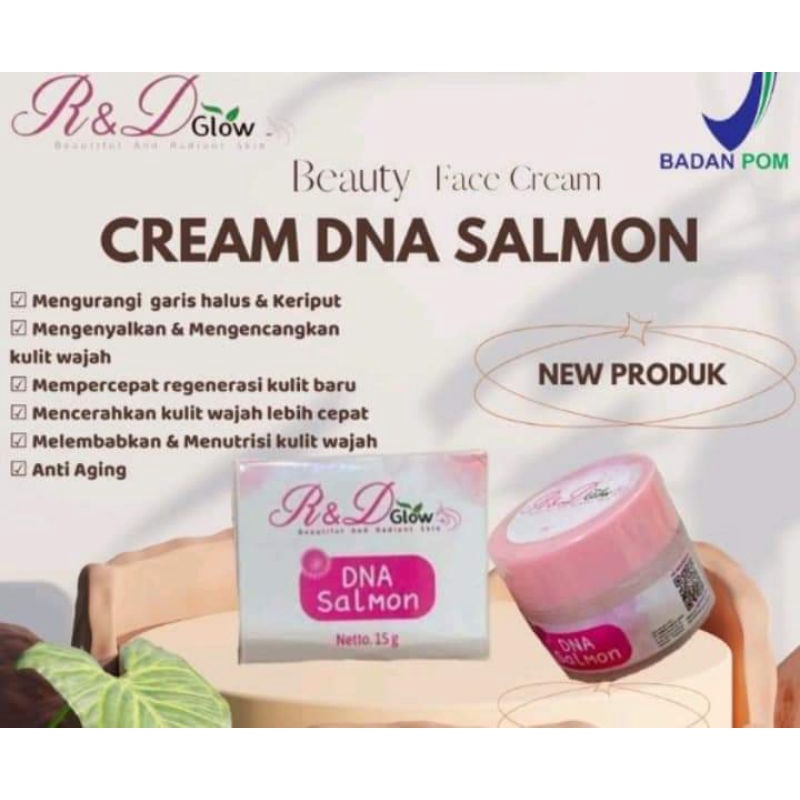 Jual DNA Salmon R&D Glow Skincare 100% Bisa COD | Shopee Indonesia