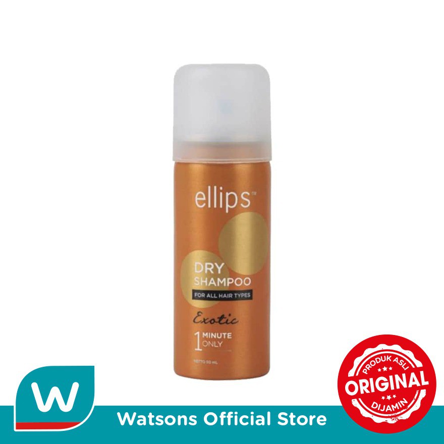 Jual Ellips Dry Shampoo Exotic 50ml | Shopee Indonesia