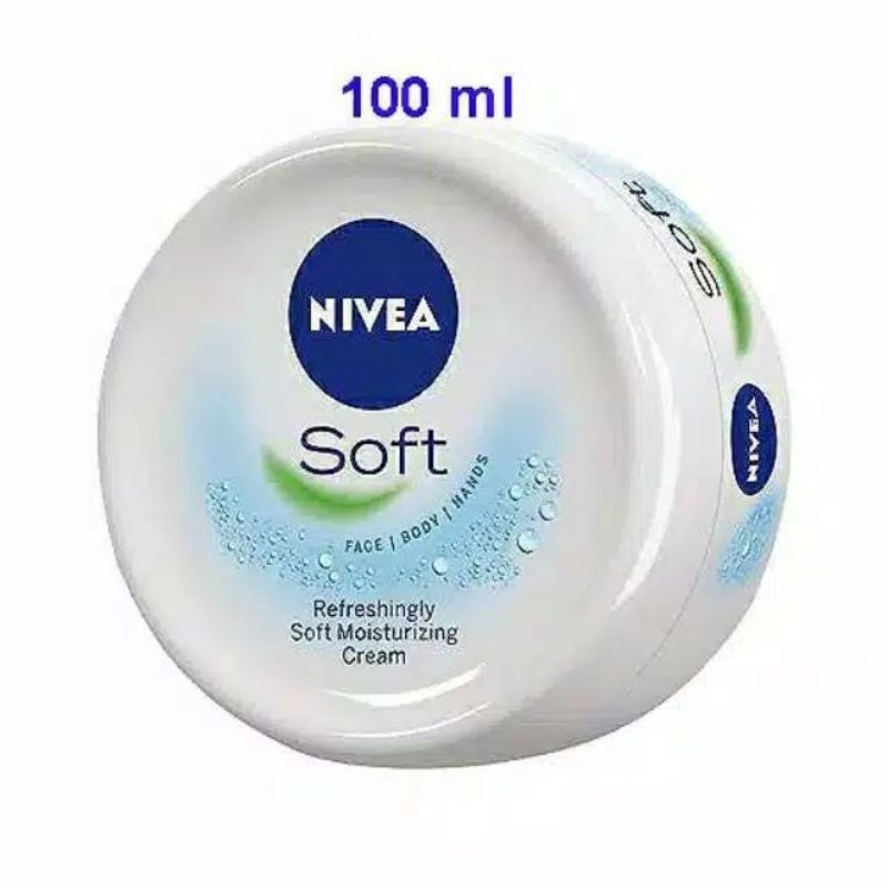 Jual Nivea Soft Moisturizing Cream 50mL dan 100mL Shopee Indonesia