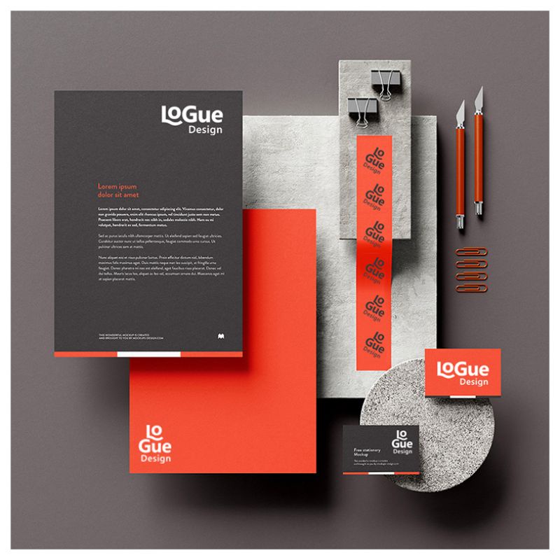 Jual Jasa Desain Stationery Kit Profesional By LoGue Design | Shopee ...