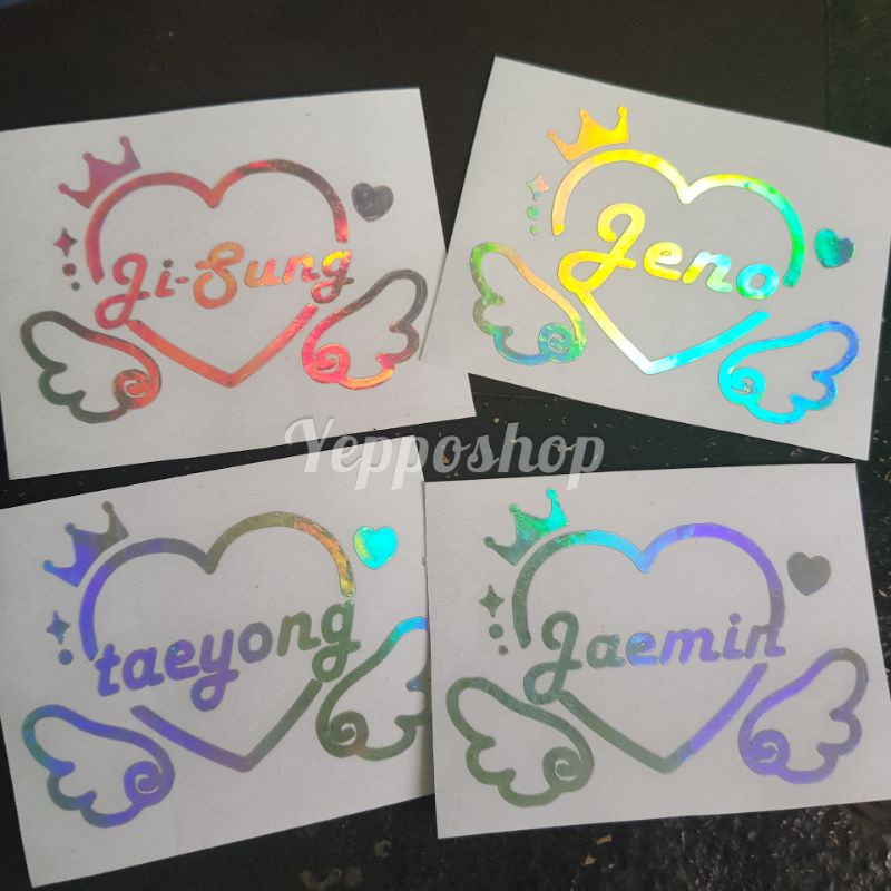 Jual STICKER HOLOGRAM KPOP CUSTOM | Shopee Indonesia