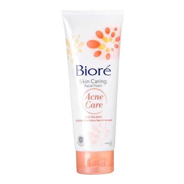 Jual Biore Acne Care Facial Foam 40gr / Pembersih Wajah / Face Cleanser ...