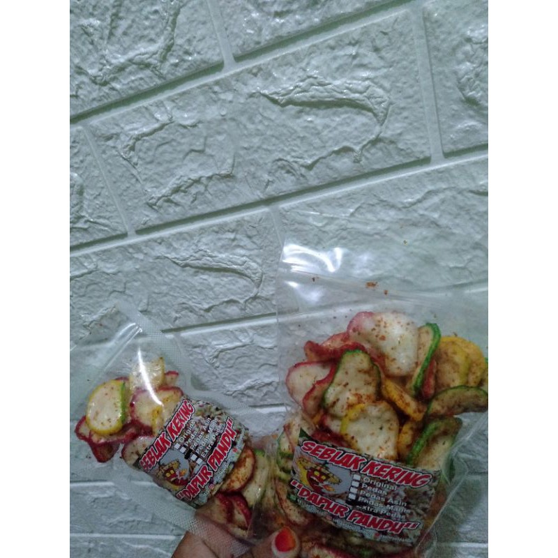 Jual Krupuk Seblak Kering 50gr Shopee Indonesia