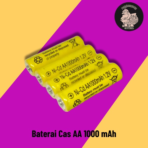 Jual Baterai cas Charger AA 1000 Mah Murah Batre Batrai Battery Batrei ...