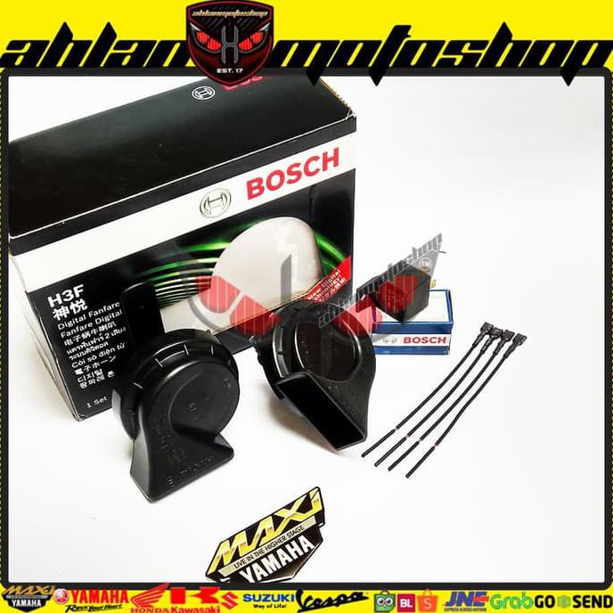 Jual Klakson Bosch H3F Original Free Relay Xmax Nmax Aerox Lexi Pcx