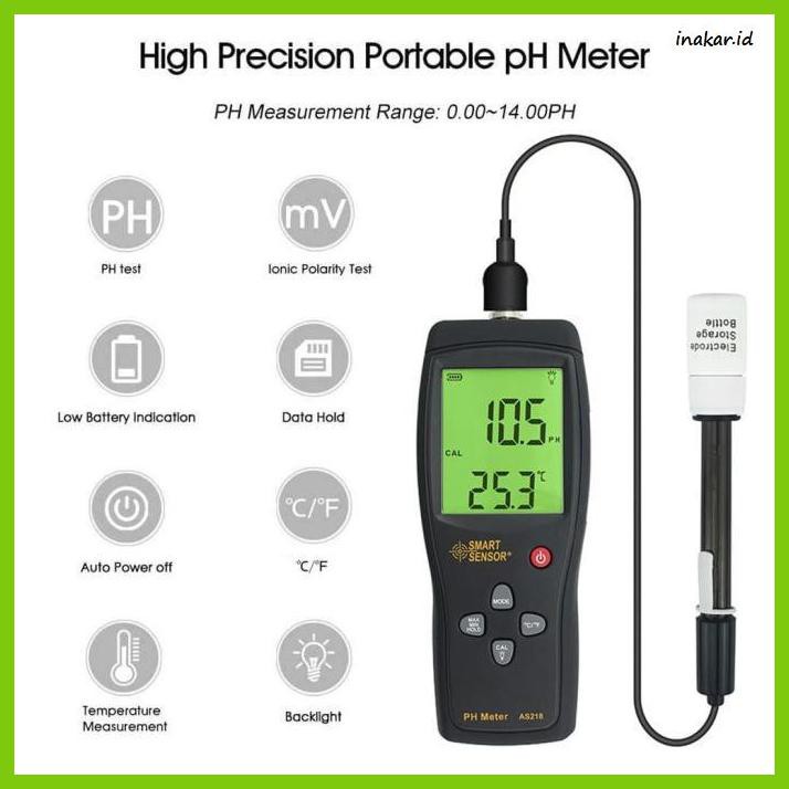 Jual Muirotarobal- Ph Meter Smart Sensor As218 Calibration Certificate ...