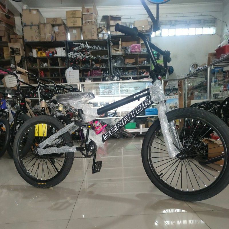 Jual Fullbike Sepeda 20 BMX Senator Xtreme Freestyle Rem Terpedo Rem ...