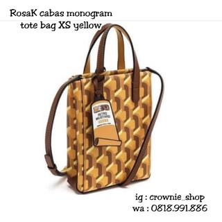 KOREA ROSA.K CABAS Monogram Tote Bag XS💗New In💗-Directly from