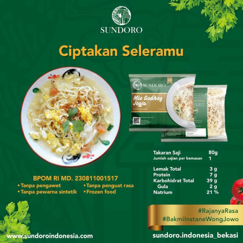 Jual Sundoro mie ghodog goreng jogja mie instan ghodog kuah Bakmi jawa ...
