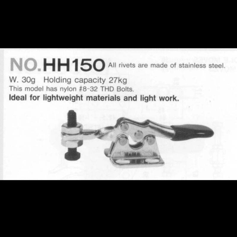 Jual KAKUTA TOGGLE CLAMP HH150 HH 150 KAKUTA Shopee Indonesia