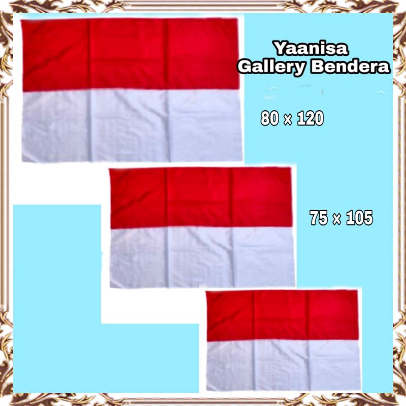 Jual Bendera Merah Putih Katun Kain Katun Shopee Indonesia 