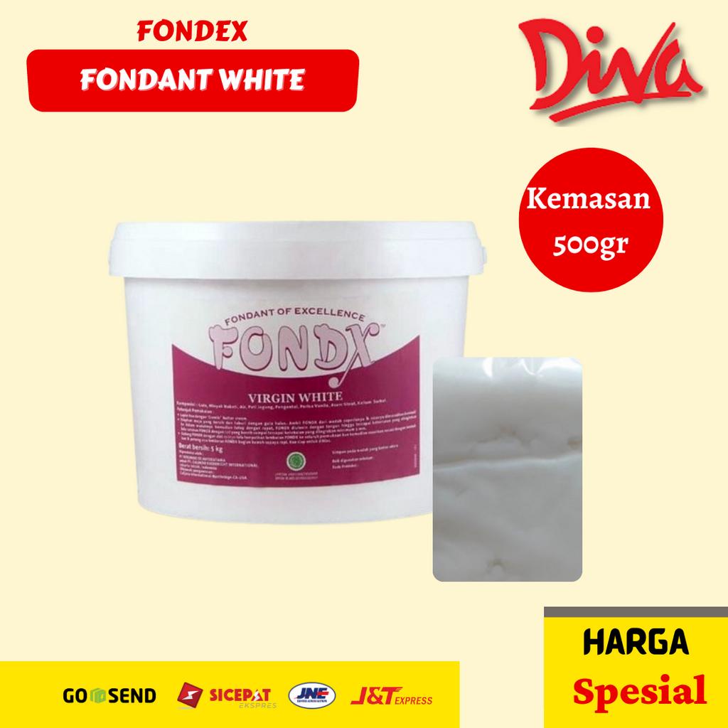 White fondant for icing (500gr) 