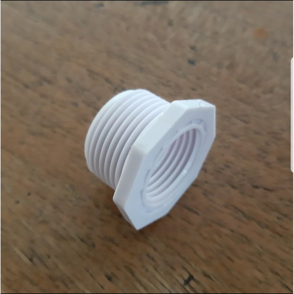 Jual Sambungan Kran dari 1/2" inch ke 3/4" PVC/ Sok drat Keran 1/2" x 3 ...