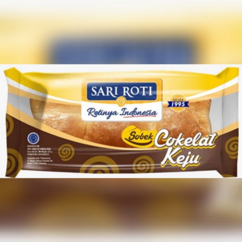 Jual SARI ROTI Roti Tawar Spesial, Roti Sobek Coklat Keju, Roti Sobek ...