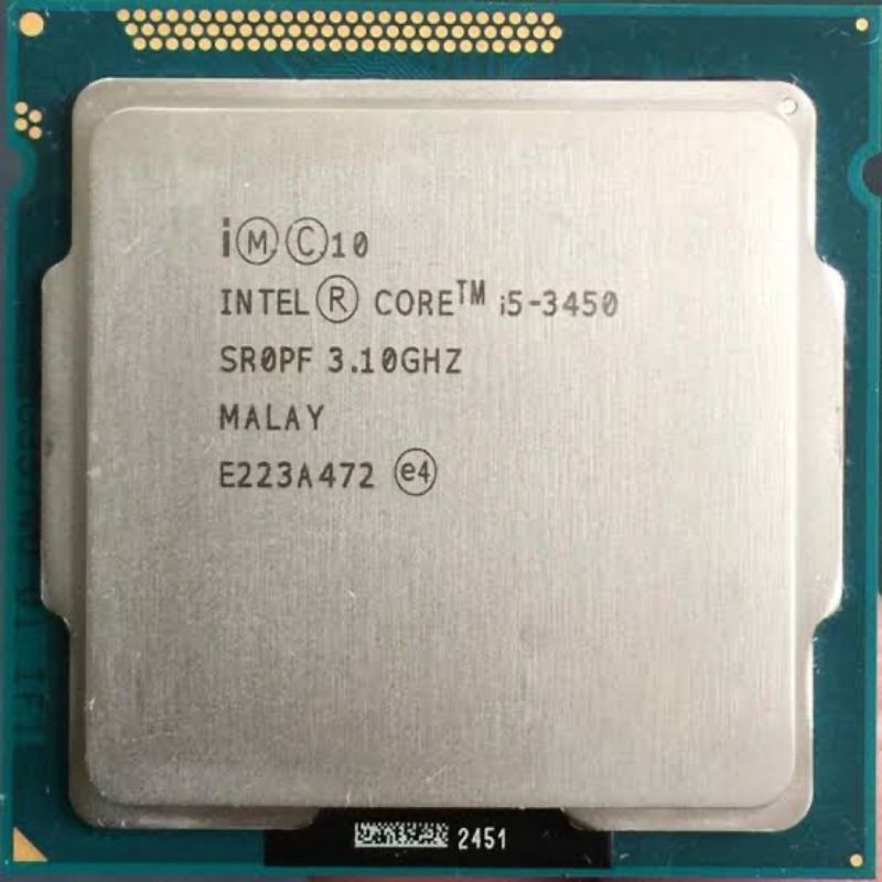 I5 2025 3450 socket