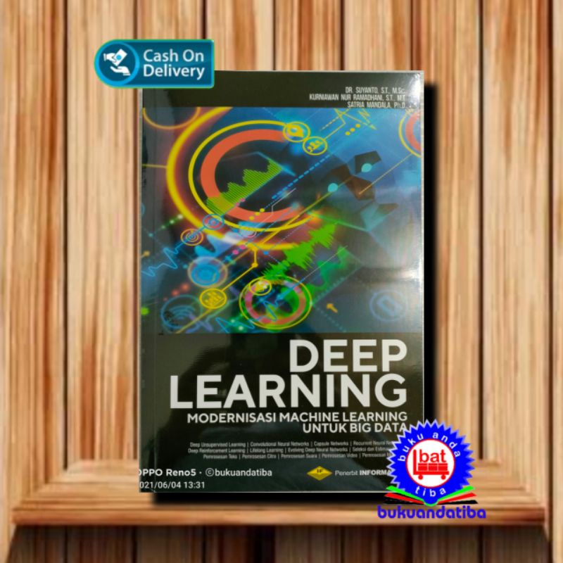 Jual BUKU DEEP LEARNING MODERNISASI MACHINE LEARNING UNTUK BIG DATA ...