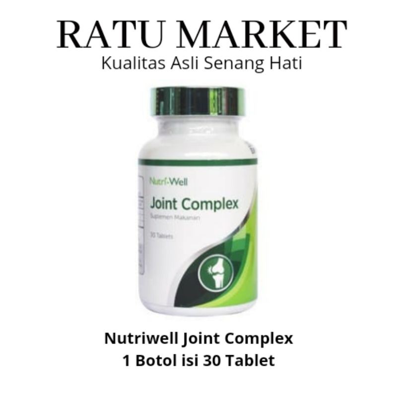 Jual NUTRIWELL JOINT COMPLEX NUTRI WELL ISI 30 TABLET OBAT SENDI ...