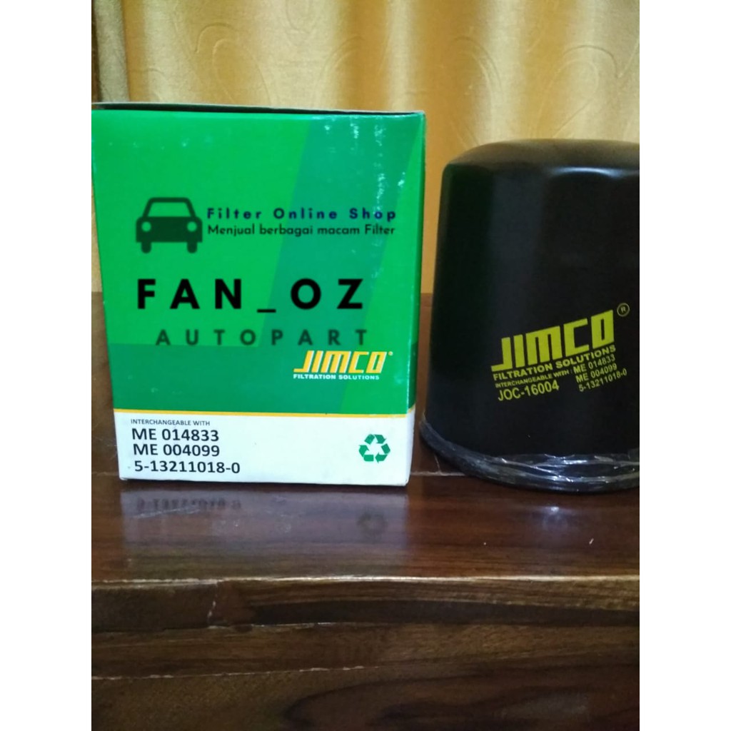 Jual oil filter saringan oli ME014833 /ME004099 JOC-16004 Jimco 
