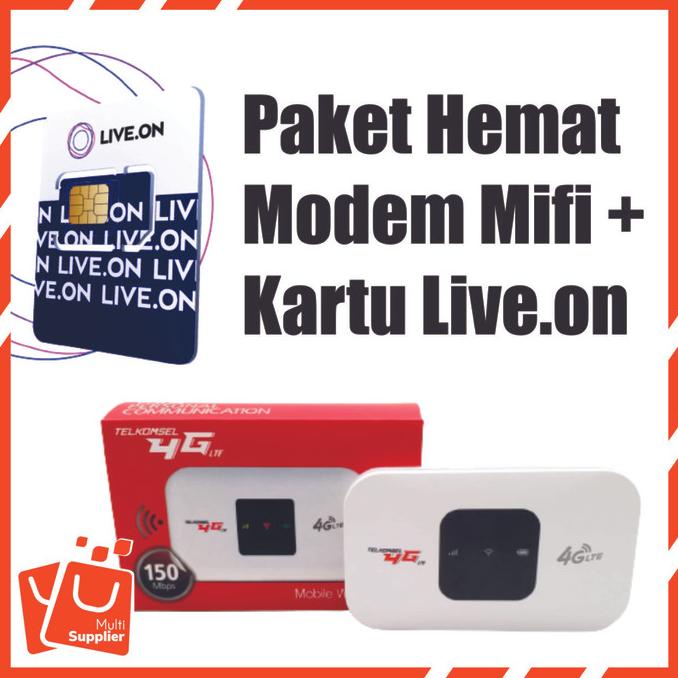 Jual Modem Mifi Wifi 4g Telkomsel 150mbps Unlock Semua Operator Live